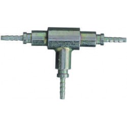 TEE-DN2-1/4SAE-10 - 1/4 sae T connection for Dn2 diam. - pack 10 pcs