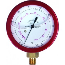 Blondelle Oil-filled pressure gauge Ø 80 - Radial - 1 Cl....
