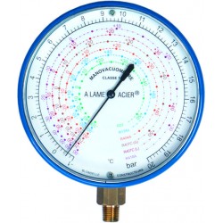 Blondelle pressure gauge Ø 100 - Radial - 1 Cl. MAN-BL-100-S1-L-R -...