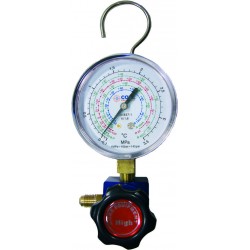 Gruppo manometrico 1 via "Pulse-Free" con manometro Ø 80 mm GM-1-S2-80-PF-L -...