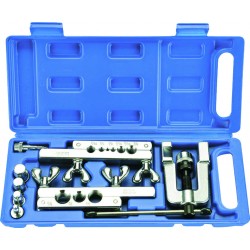 CT275-POLLICI - Flangiatubi + allargatubo in valigetta di plastica in pollici