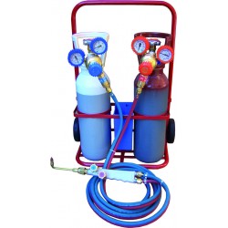 KIT-OX-ACE-5/5 - Welding kit with oxygen 5 lt./acetylene 5 lt.