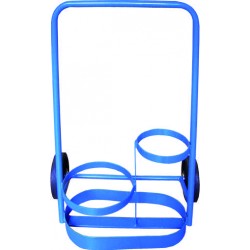 CV5/1 - Carrello vuoto porta bombole 5lt + 1lt