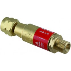 Double protection safety valves FBGAS - Gas/Acetylene