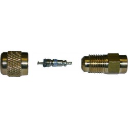 1BA-CORE-CAPS1/4 - Attacco a saldare 6,2 mm - con meccanismo interno e...