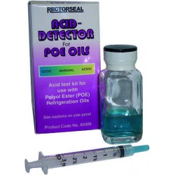 ACID DETECTOR P - Per impianti con olio POE o sintetico