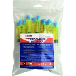 11.801/1YFK - 12 siringhe di tracciante UV per HFO 1234yf (7,5 ml ognuna) + tubo