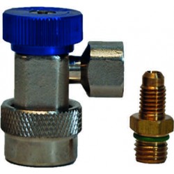 13.081 - LP quick coupler F1/4x1,5 ACME with tap and adapter M14x1,5 ACME x...