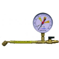 TFAM - Flexible hose with valve and gauge