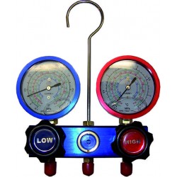 2-way manifolds with pressure gauges GM-2-S1-63-IN-GLI - Manom. Blondelle