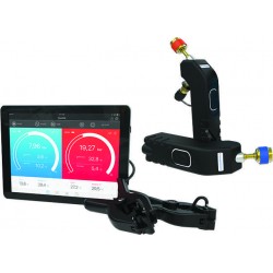 SI-RM3 - Coppia di manometri digitali con sonde termocoppia - Valigetta in...