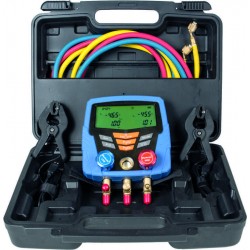 GMHS - Gruppo manometrico elettronico con sonde termocoppia - 3 tubi -...