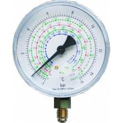 Gauges - “Pulse-Free” - Radial connection MAN-NPT-80-PF-S3-H-R -...