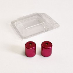 Novent locking caps - PINK R32/410 - 5/16