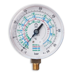Gauges - “Pulse-Free” - Radial connection - MAN-NPT-80-C1-PF-H -...
