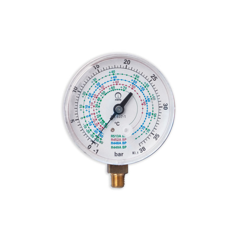 1Pc MANOMETRO durevole Accurato NPT MANOMETRO PER GAS industriali 