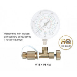 Rubinetti di intervento per manometro 5/16" x 1/8" Npt