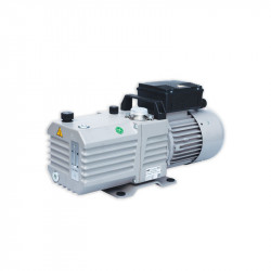Vacuum pump 215 Two-Stage LT min 42 with solenoid valve and Vacuum Gauge and oil 